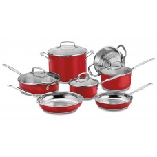 Cuisinart Chef's Classic Stainless Steel 11-Piece Cookware Set CUI3369
